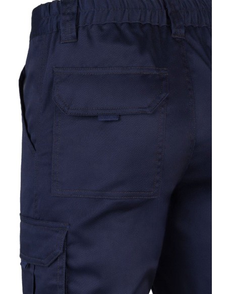 pantalon stretch azul navy talla 44 velilla