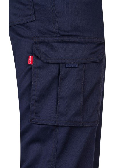 pantalon stretch azul navy talla 46 velilla