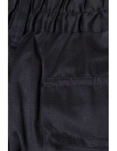 bermuda bicolor negro/rojo talla 44