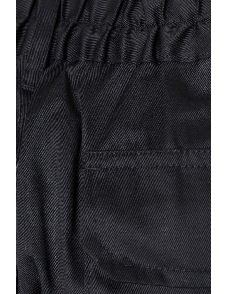 bermuda bicolor negro/rojo talla 44