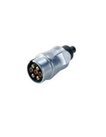 clavija macho metal 7 polos
