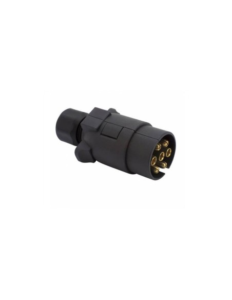 clavija macho pvc 7 polos