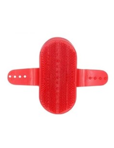 cepillo de plastico rojo caballo