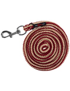 ramal hippo para cabezada burdeos/beige