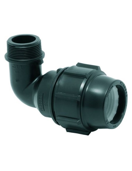 codo 90º rosca macho 32 plasgot