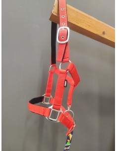 cabezada cuadra nylon pony colores surtidos