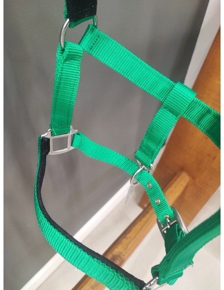 cabezada cuadra nylon pony colores surtidos