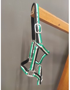 cabezada cuadra nylon cob talla 2 caballos colores surtidos