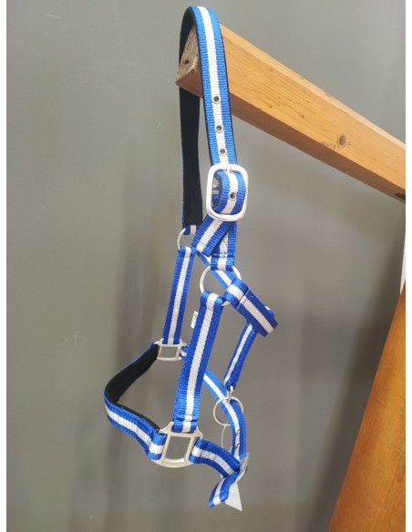 cabezada cuadra nylon cob talla 2 caballos colores surtidos