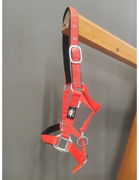 cabezada cuadra nylon cob talla 2 caballos colores surtidos