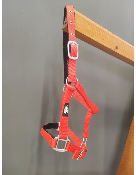 cabezada cuadra nylon full talla 3 caballos colores surtidos