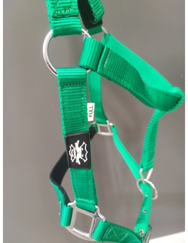 cabezada cuadra nylon full talla 3 caballos colores surtidos