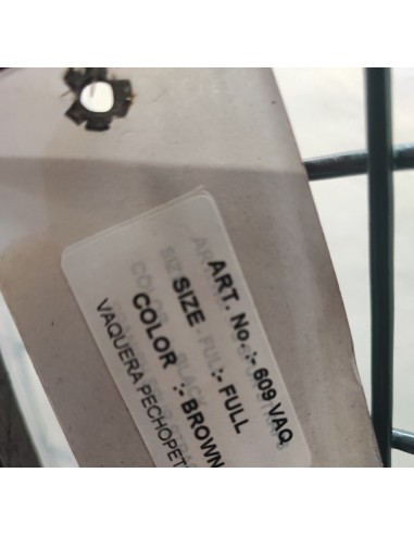 pechopetral vaquero marron n.609