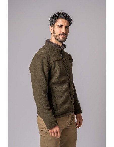 chaqueta polar orleans verde talla m