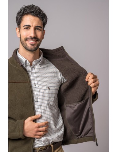 chaqueta polar orleans verde talla l