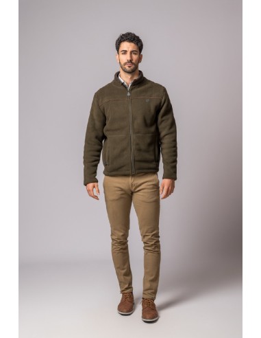 chaqueta polar orleans verde talla xl