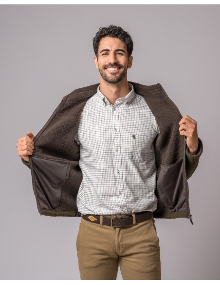 chaqueta polar orleans verde talla 2xl