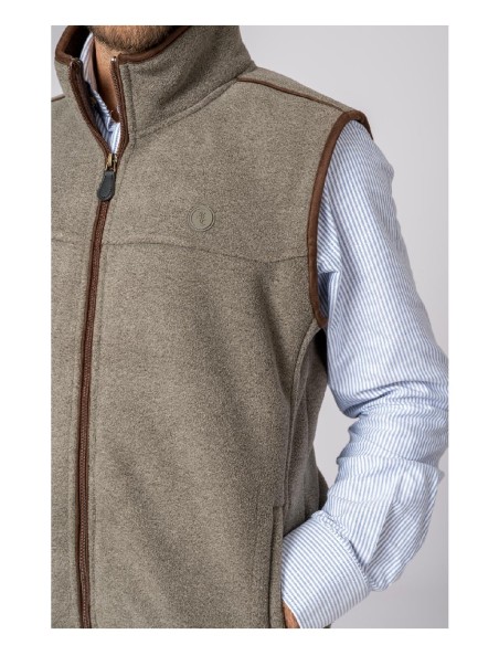 chaleco polar berlin gris talla xl
