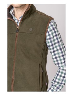 chaleco polar berlin verde talla 2xl