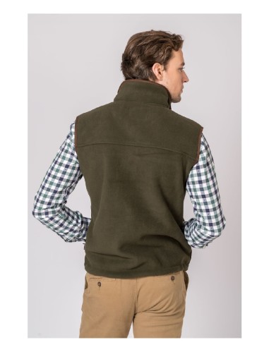 chaleco polar berlin verde talla 3xl