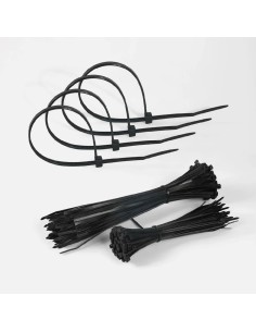 bolsa 100 bridas util negras 3,6x150mm 100% nylon