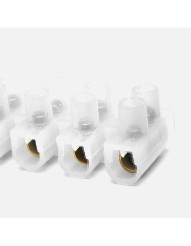 regleta ficha de emplame 20a/14mm2 pe semitransparente