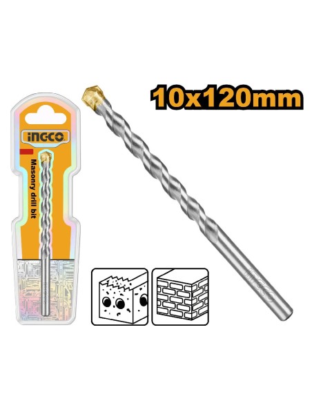 broca hormigon 10x120 ingco 1220