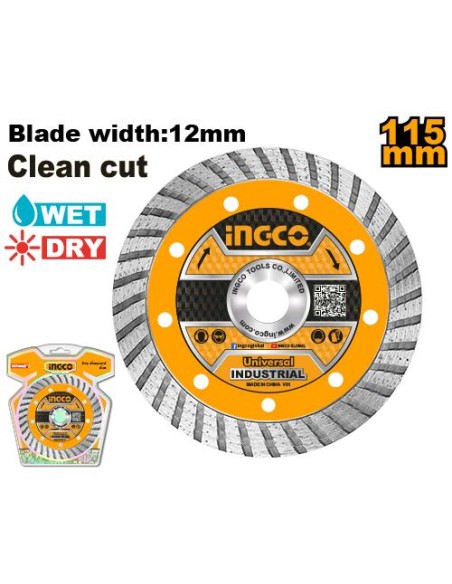 disco universal segmentado 115mm ingco 0205
