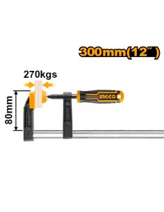 sargento monomanual 80 x 300mm ingco 0471