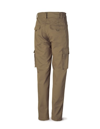 pantalon laboral pol/alg top beige t.44