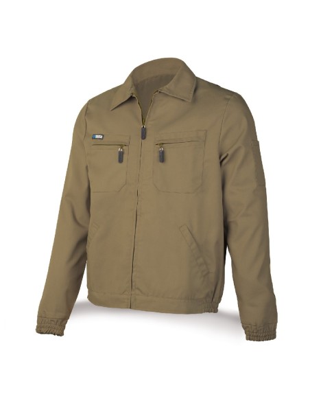 chaqueta pol/alg top beige t.50