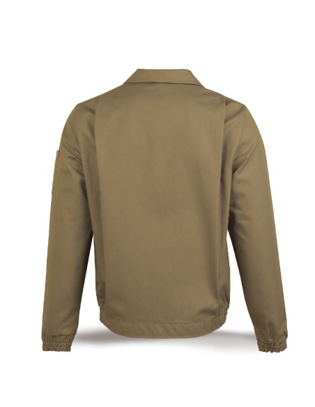 chaqueta pol/alg top beige t.50