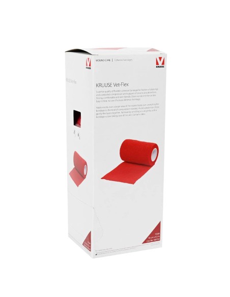 venda vet-flex 10 x 450cm roja venda vet-flex 10 x 450cm roja