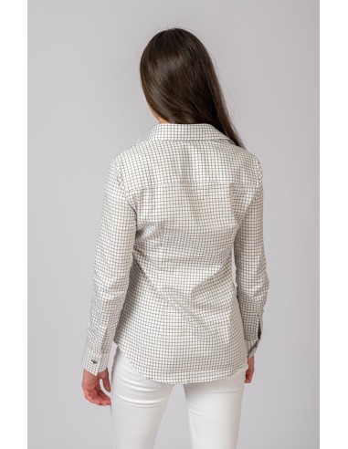 camisa cuadros verde marron mujer bc talla 2xl a55