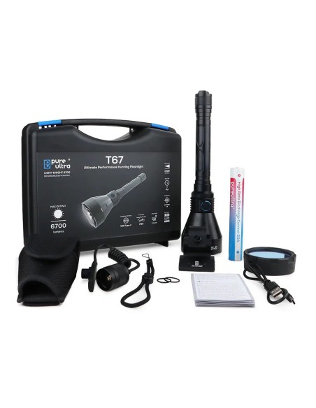 linterna pureultra t67 hunting kit