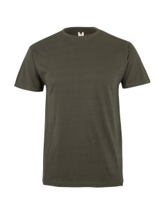 camiseta manga corta 155 khaki greem talla l