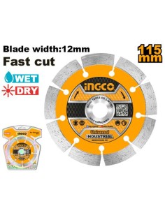 disco univ. segmentado 115m ingco