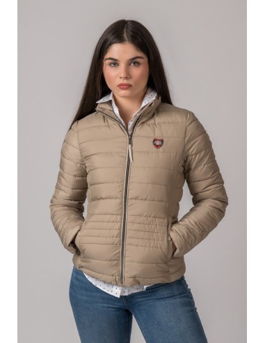cazadora victoria piedra beige mujer bristish cotton. talla m