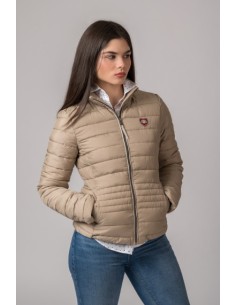cazadora victoria piedra beige mujer bristish cotton talla l 2