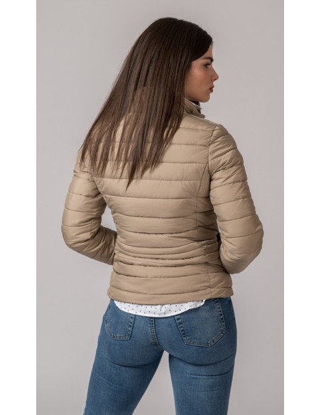 cazadora victoria piedra beige mujer bristish cotton talla l