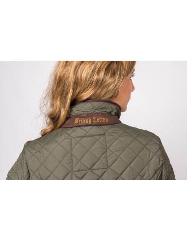 chaqueta husky helena verde mujer british c. t.l