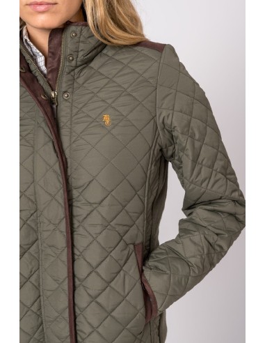 chaqueta husky helena verde mujer british c. t.xl