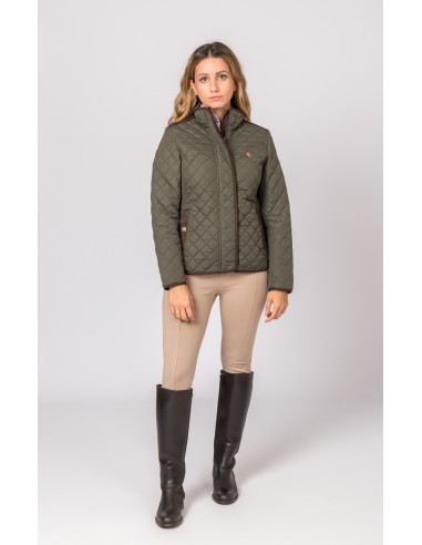 chaqueta husky helena verde mujer british c. t.xl