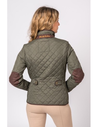 chaqueta husky helena verde mujer british c. t.2xl