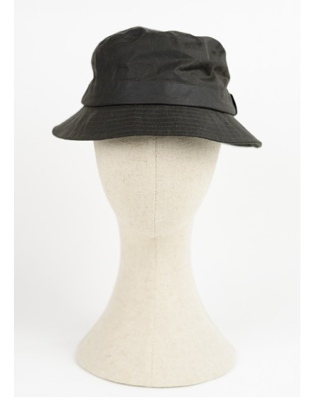 sombrero wax bush hat verde british cotton talla l