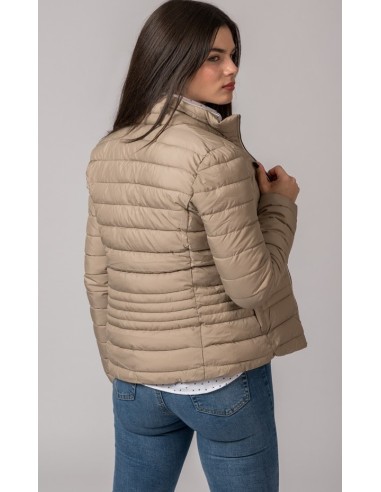 cazadora victoria piedra beige mujer bristish cotton talla xl