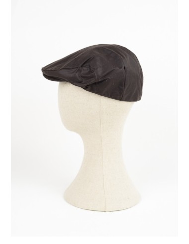 gorra wax cap marrón british cotton talla l. 59cm