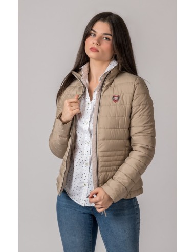 cazadora victoria piedra beige mujer bristish cotton talla 2xl