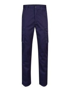 pantalon stretch multibolsillos azul marino t.52