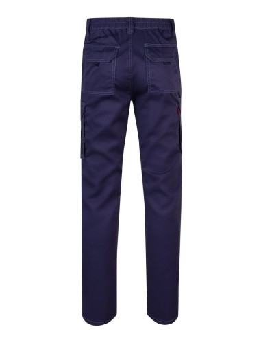 pantalon stretch multibolsillos azul marino t.52